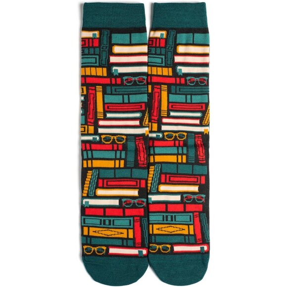 Book and Reading Socks - Funny gift for book lovers - Cozy socks for men and wom - Picture 6 of 8